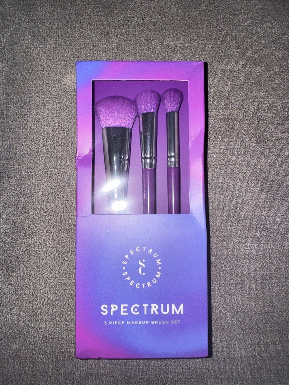 Spectrum 3-Piece Make-Up Brush Set